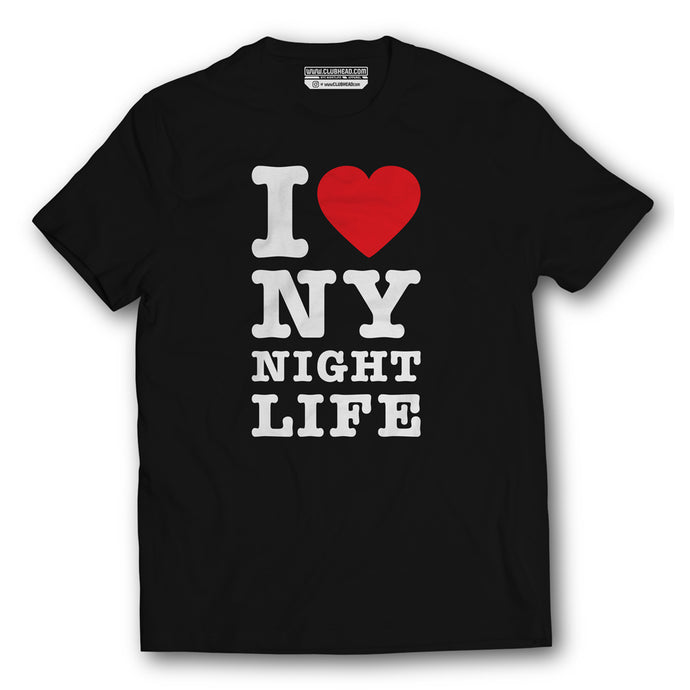 I Love New York Night Life - T-Shirt