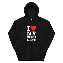Load image into Gallery viewer, I Love NY Night Life - Hoodie