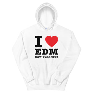 I Love EDM New York City Hoodie