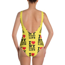 Load image into Gallery viewer, I Love NY NightLife One-Piece Swimsuit